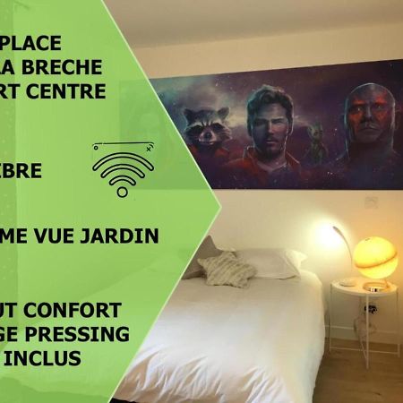 Le Galaxy Centre La Breche Wifi Calme Vue Jardin Apartment Ниор Екстериор снимка